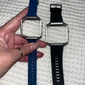 Fitbit Blaze Replacement Bands - Blue and Black